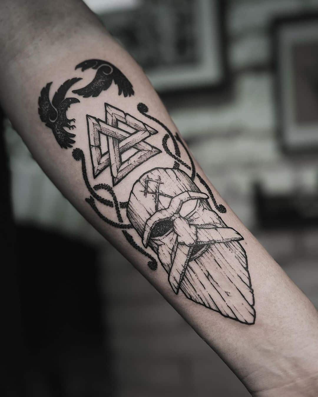 20 Impressive Nordic Tattoos To Show Your Inner Viking