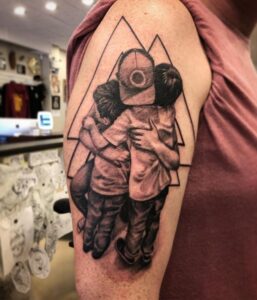 21 Brilliant Father and Son Tattoos To Make You Emotional