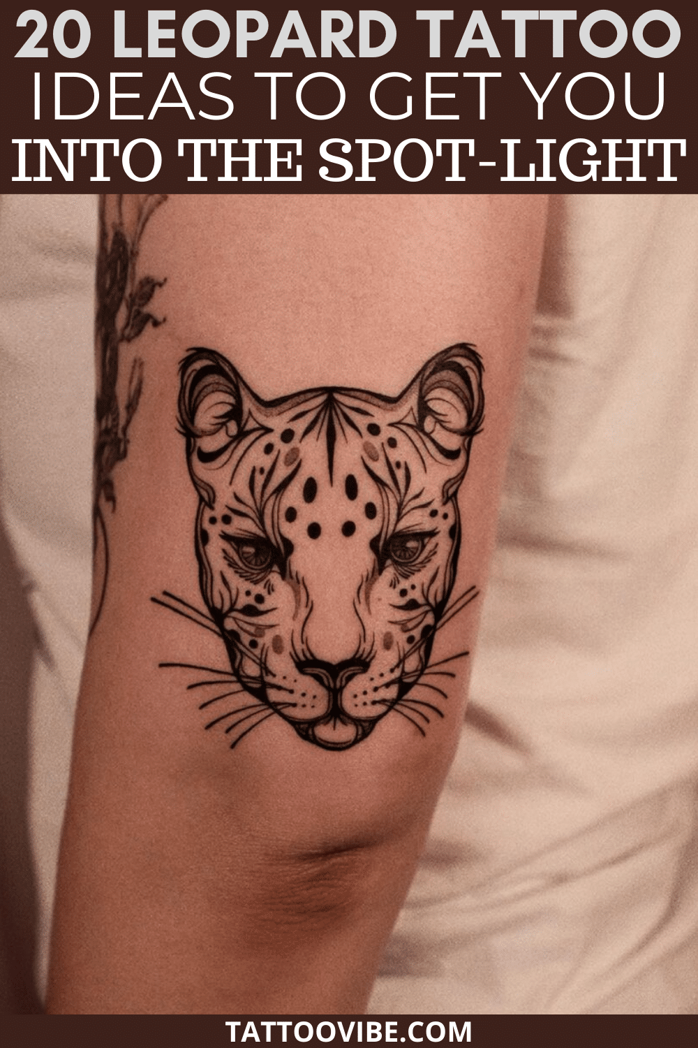 20 idées de tatouage léopard pour vous mettre en valeur