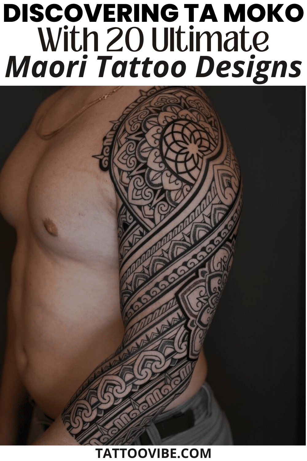 Descubre Ta Moko con 20 diseños de tatuajes maoríes definitivos