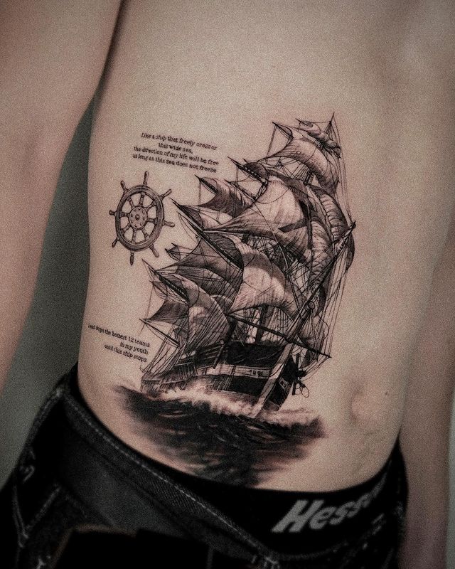22 tatouages impressionnants pour réveiller le marin qui sommeille en vous