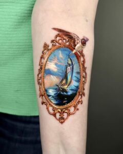 22 Impressive Ship Tattoos To Wake Your Inner Sailor